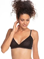 Dámska podprsenka L-POL5016BR Čierna - Lama