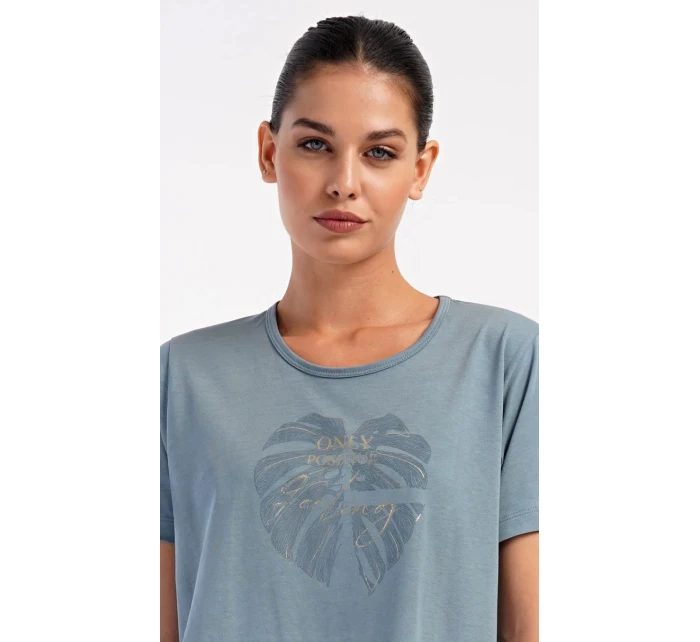 Domácí šaty s krátkým rukávem model 21129969 - Vienetta