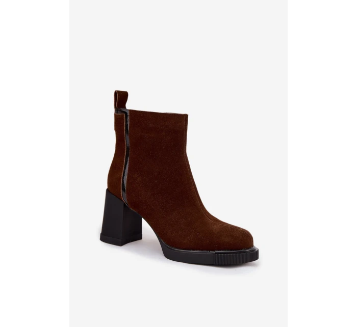 Topánky na podpätku model 217493 Krok vo veľkom štýle