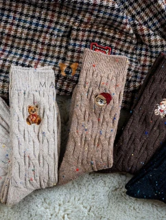 ponožky model 21318598 Medvídek melanžový - Magnetis