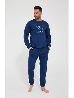 Pyžamo Cornette 322/332 Utah, s dlhými rukávmi, veľkosti S–2XL