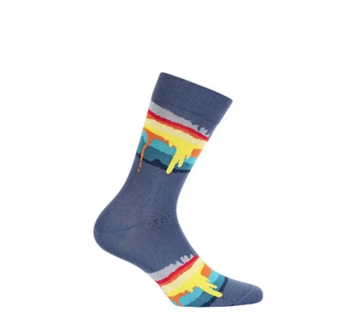 Pánske ponožky Wola Perfect Man vzorované W 94N03 Casual