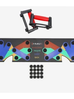 Multifunkční pushup deska model 21332559 červená - HMS