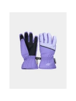 Detské lyžiarske rukavice 4F Junior 4FJWAW24AFGLU154-51S Detské lyžiarske rukavice 4F Junior 4FJWAW24AFGLU154-51S
