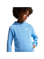 Detská mikina Nike Sportswear Club Fleece, svetlo modrá, FD3000 497 Detská mikina Nike Sportswear Club Fleece, svetlo modrá, FD3000 497