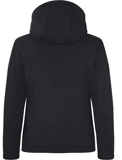 Padded Hooded Softshell Women Dámská zateplená softshellová bunda s kapucí model 22454952 black - Clique Padded Hooded Softshell Women Dámská zateplená softshellová bunda s kapucí model 22454952 black - Clique