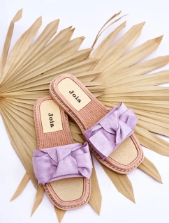 Semišové Dámské Pantofle S Mašlí model 21615000 - Boto