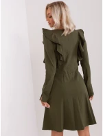 Sukienka EM SK HW 20 model 18781174 khaki - FPrice Sukienka EM SK HW 20 model 18781174 khaki - FPrice