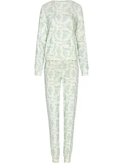 Dámske pyžamo 88232-800-2 zelenobiele - Pastunette