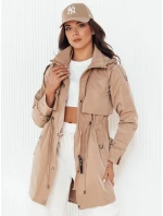 Dámska prechodná bunda BRENS béžová FashionStreet TY4232