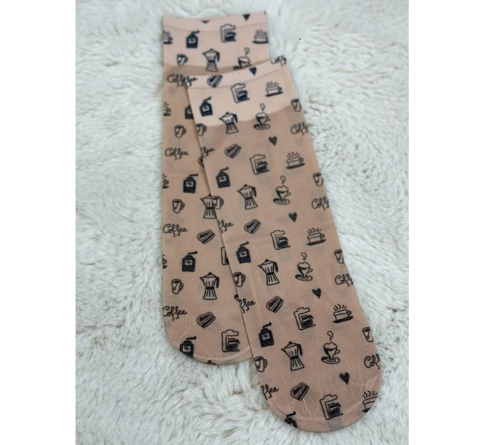 Dámske vzorované ponožky Magnetism lycra 20 den