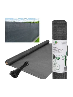 ODTIEŇ SIEŤ 110G/M2 1,5X25M TMAVO ŠEDÁ