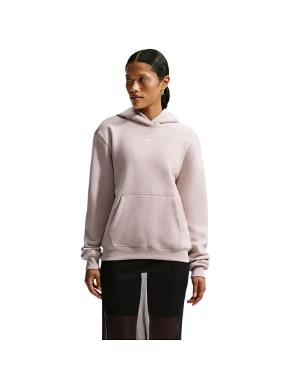 Dámska mikina Nike Studio Studio Fleece Medium Weight, ružová, IM8100 236