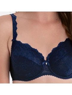 Podprsenka s kosticami Bobette 5288 navy blue - RosaFaia
