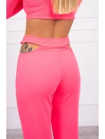 Súprava s blúzkou top ružová neónová Súprava s blúzkou top ružová neónová