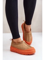 Dámské Sněhule Na Platformě S Svrškem Camel model 21676519 - Boto Dámské Sněhule Na Platformě S Svrškem Camel model 21676519 - Boto