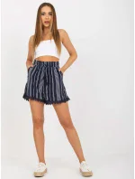 Šortky D73771M62233KA námornícka modrá