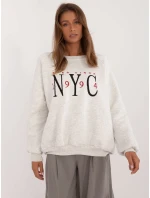 Bluza EM BL model 20499609 jasny szary - FPrice Bluza EM BL model 20499609 jasny szary - FPrice