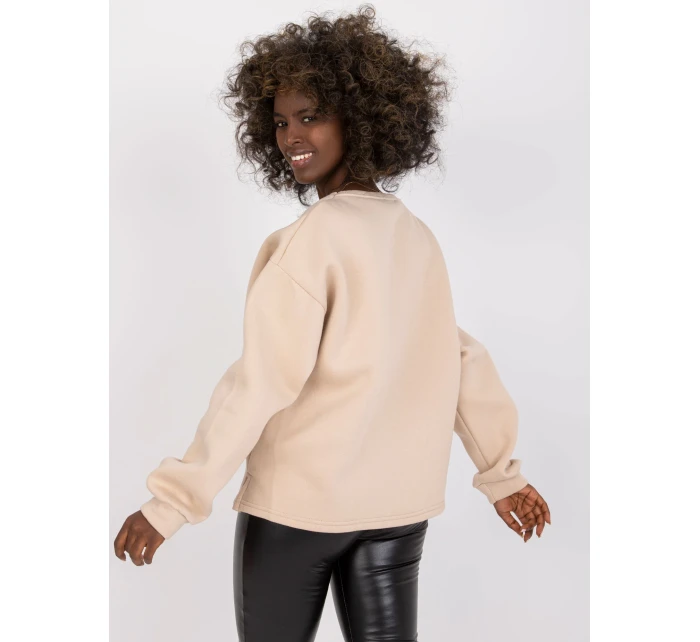 Mikina EM BL model 17228682 béžová - FPrice Mikina EM BL model 17228682 béžová - FPrice