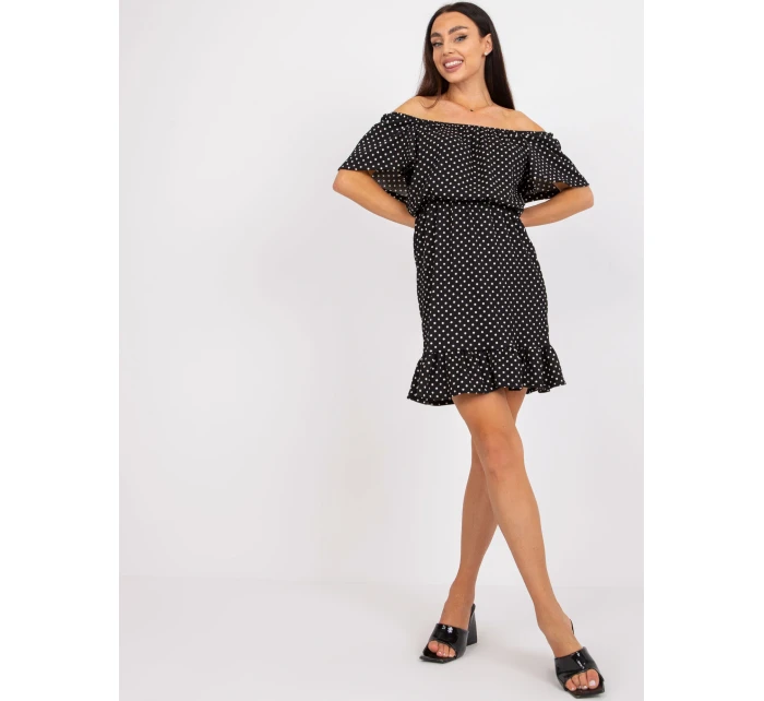 RO SK ELB 2316 šaty.38X čiernobielo