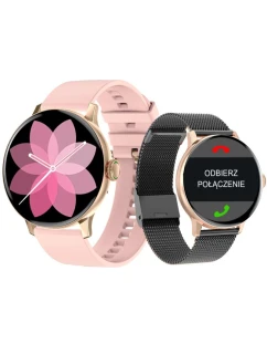 Dámské chytré hodinky Rose Gold Black model 21804755 - Giewont