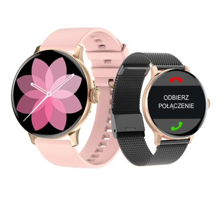 Dámské chytré hodinky Rose Gold Black model 21804755 - Giewont Dámské chytré hodinky Rose Gold Black model 21804755 - Giewont