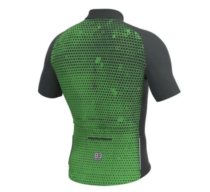 Košeľa Biemme PORDOI čierno-zelená XL