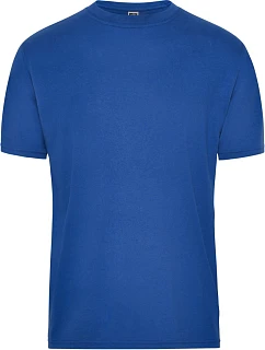 Daiber JN 1808 Pánske pracovné tričko z bio bavlny – Solid 02.1808 royal