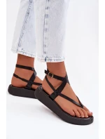 Dámské sandály na platformě Černé model 22038434 - Boto