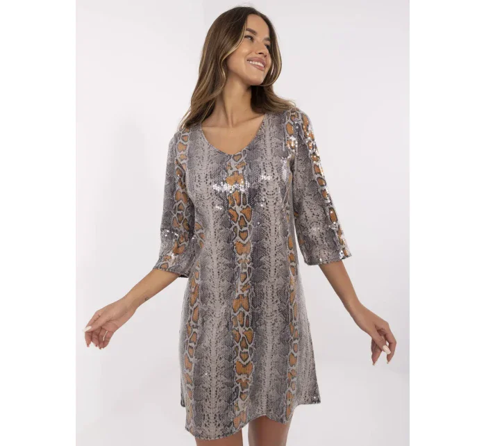 Šaty LK SK 509940.55 dark lilac