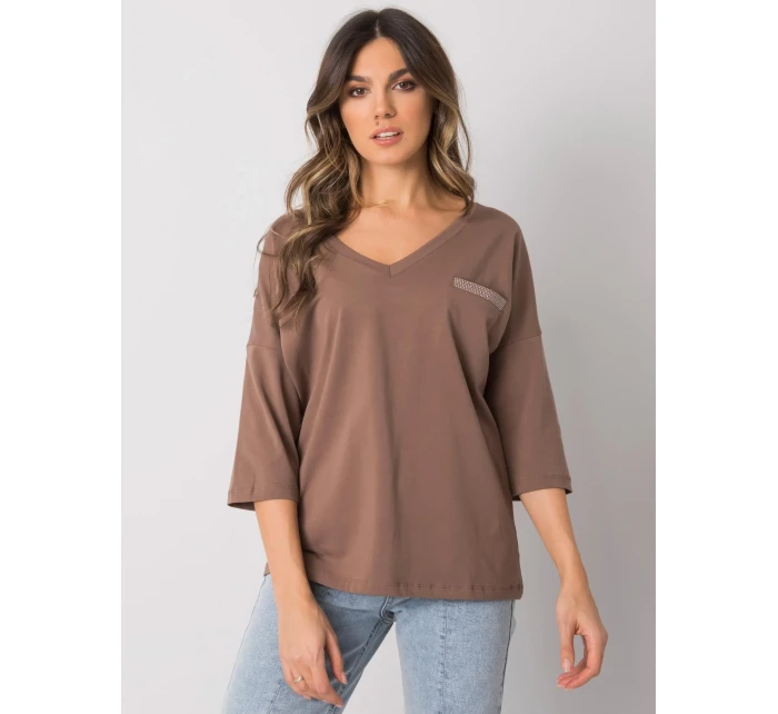 Blúzka RV BZ 7310.58 hnedá Blúzka RV BZ 7310.58 hnedá