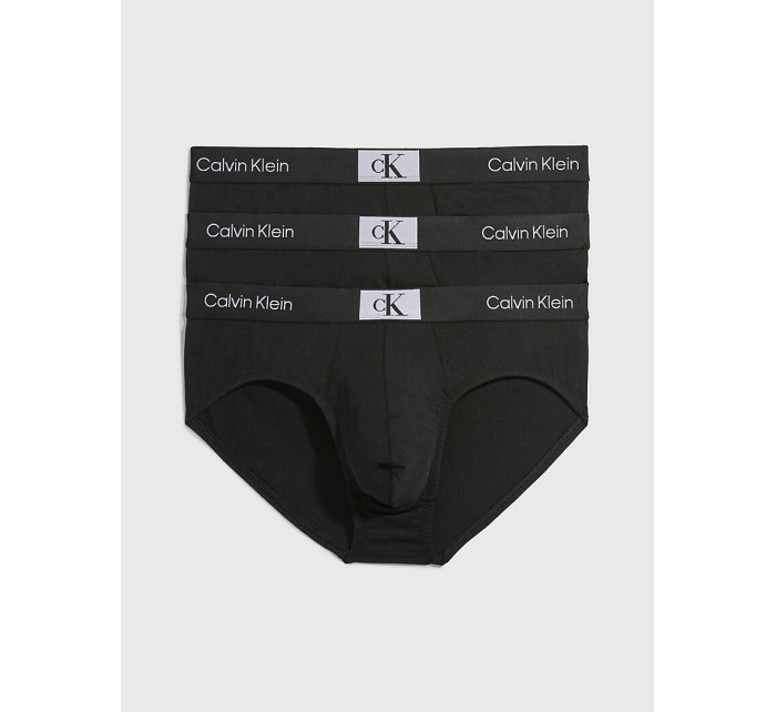 Pánske slipy 3 Pack Briefs CK96 000NB3527AUB1 čierna - Calvin Klein
