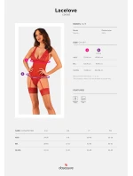 Horúci korzet Lacelove corset - Obsessive