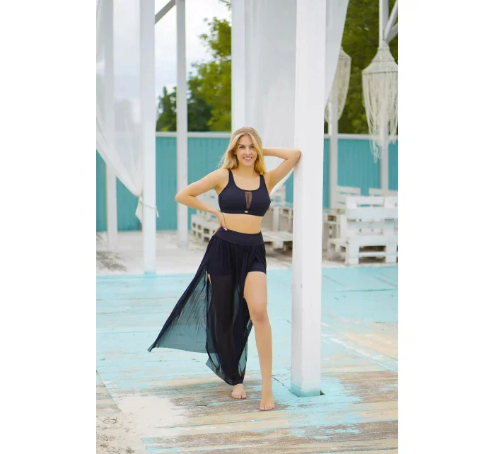 Dámska plážová sukňa Dancing 13 DAN13-19 Black - Self Dámska plážová sukňa Dancing 13 DAN13-19 Black - Self