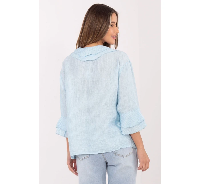 Košeľa s dlhým rukávom model 226239 Taliansko Moda