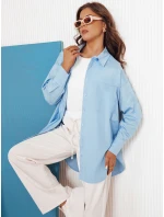 Dámské oversize tričko modré Dstreet model 21975092 - FashionStreet Dámské oversize tričko modré Dstreet model 21975092 - FashionStreet