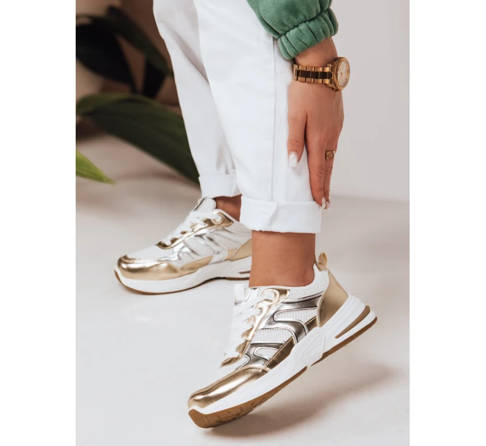 Dámské zlaté tenisky  model 21983144 - Dstreet