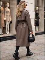 damski z paskiem taupe model 22347680 - FashionStreet