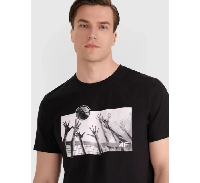 Pánské volejbalové tričko s potiskem model 21756949 - 4F