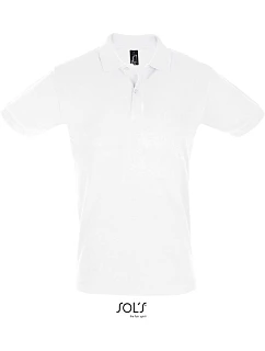 SOL'S Perfect Men Pánske polo tričko z piké 25.1134 biele