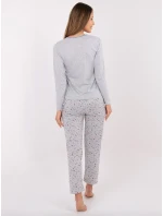 DU PI FP 003.99P sivé pyžamo