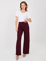 IT nohavice SP FL9792.12 tmavo fialové