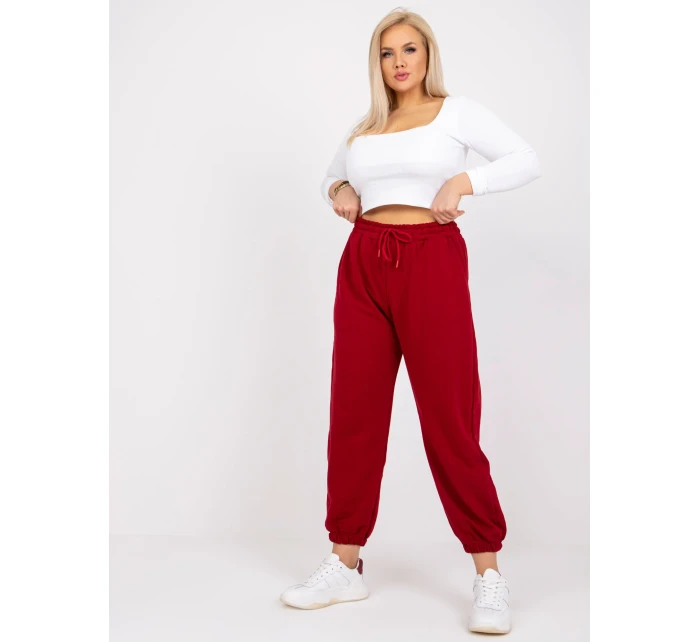 Tepláky RV DR 6331.86 gaštanová