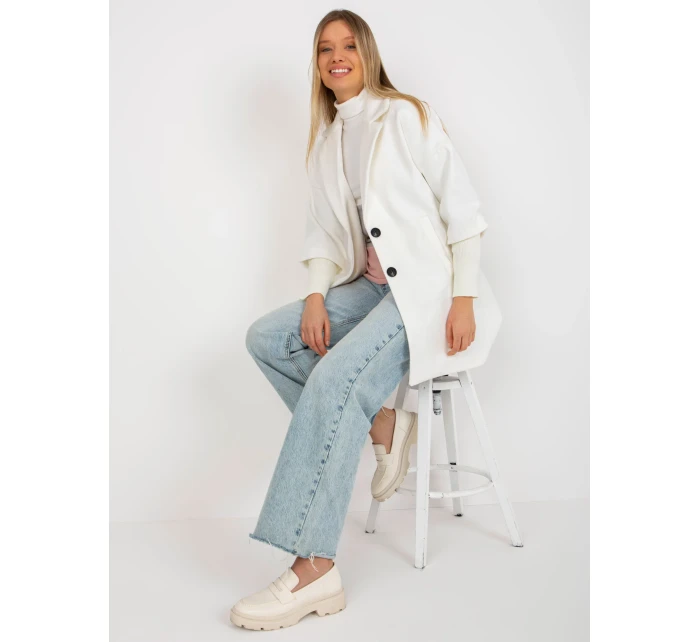 Dámsky kabát TW CZ BI 2021799.51 ecru - FPrice