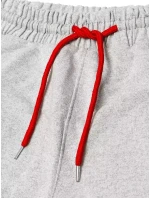 Pánské světle šedé teplákové kalhoty Dstreet model 21963055 - FashionStreet Pánské světle šedé teplákové kalhoty Dstreet model 21963055 - FashionStreet