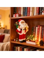 Vianočné dekoratívne mickey stojace deluxe 30cm RED detské Vianočné dekoratívne mickey stojace deluxe 30cm RED detské