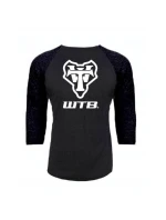 WTB RAGLAN tričko s dlhým rukávom sivé čierne L