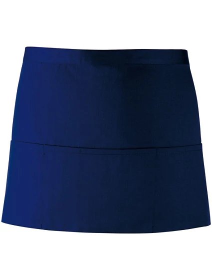Premier PR 155 Krátka zástera po pás s vreckom „Colours“ 39.0155 námornícka modrá Premier PR 155 Krátka zástera po pás s vreckom „Colours“ 39.0155 námornícka modrá
