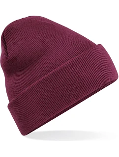 Beechfield B 45 Pletená čepice "Original" 53.0045 burgundy