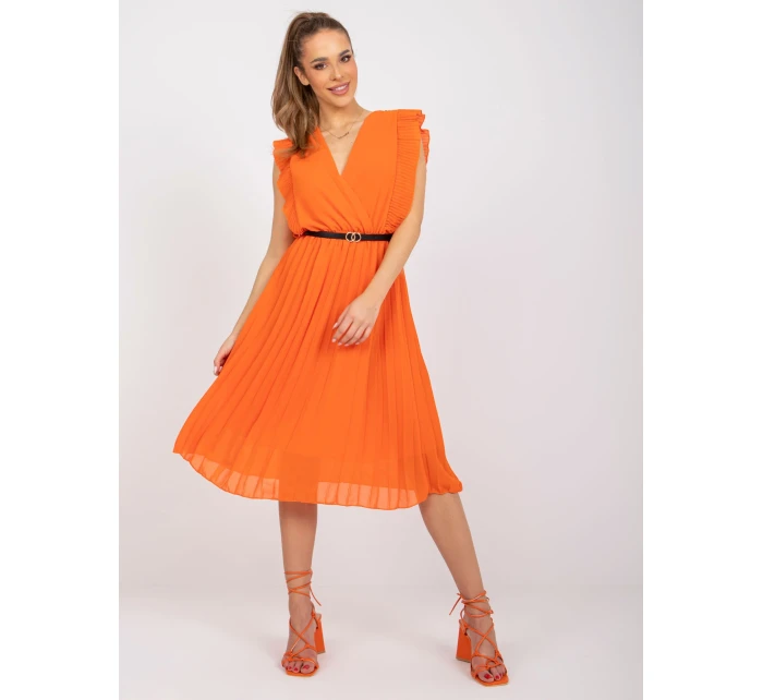 Šaty DHJ SK N13198 1.22 oranžová
